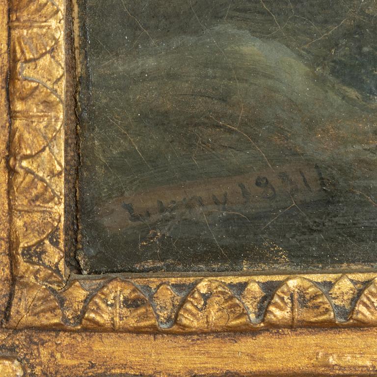 Thomas Luny, attributed, Naval battle.