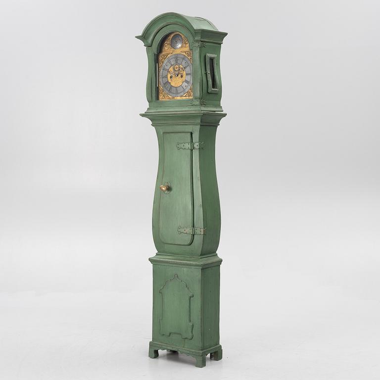 Grandfather clock, late Baroque, 18th century.
