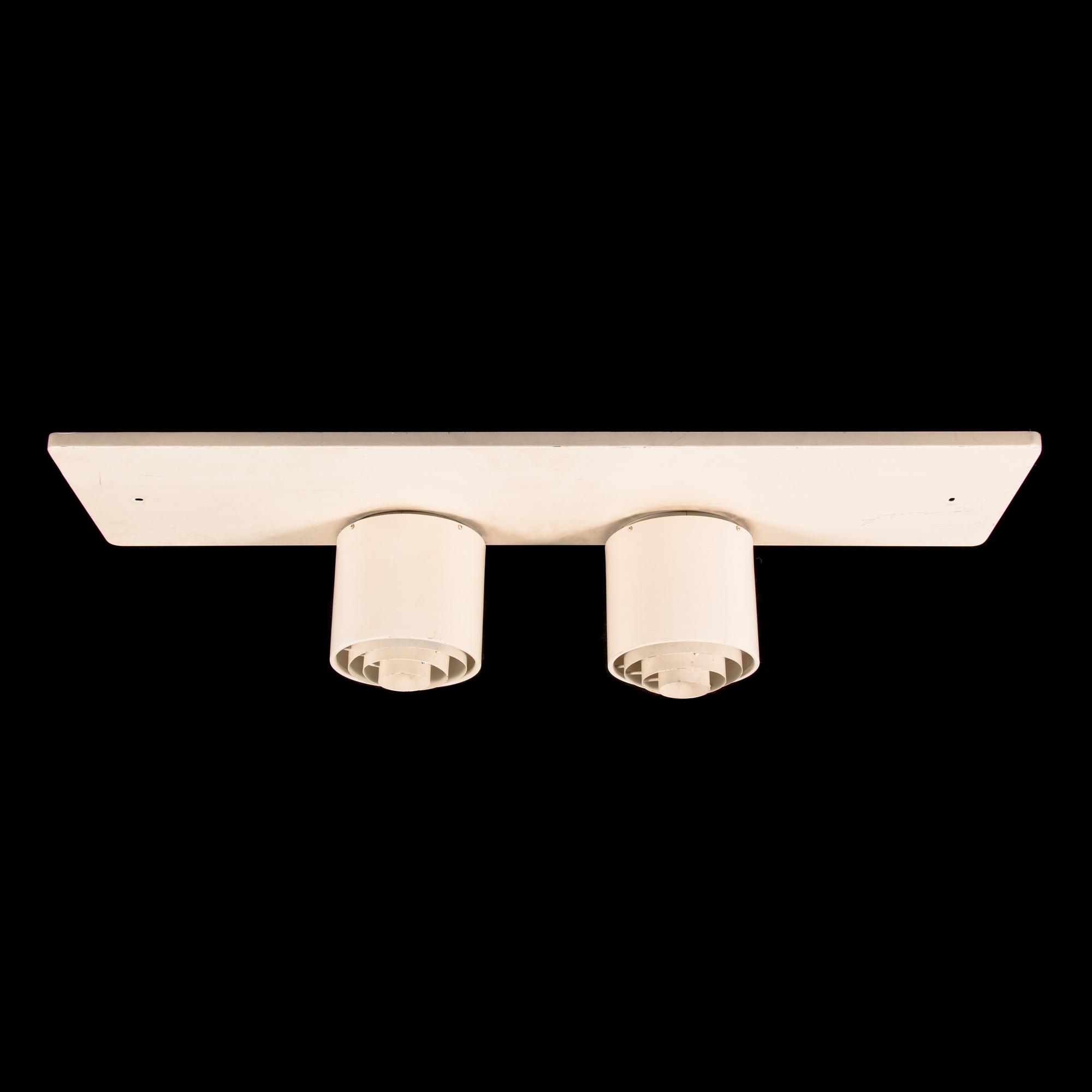 Alvar Aalto, a mid- 20th century ceiling light for Idman.