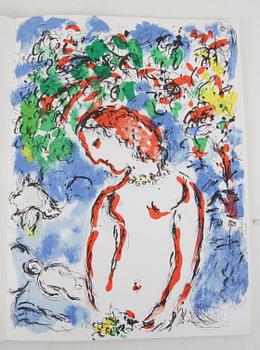 MARC CHAGALL, Derriere le Mirroir, nr 198, Mourlot maj 1972.