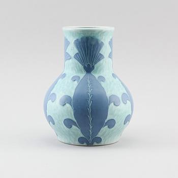 VAS, flintgods, Josef Ekberg, Gustavsberg, 1922.