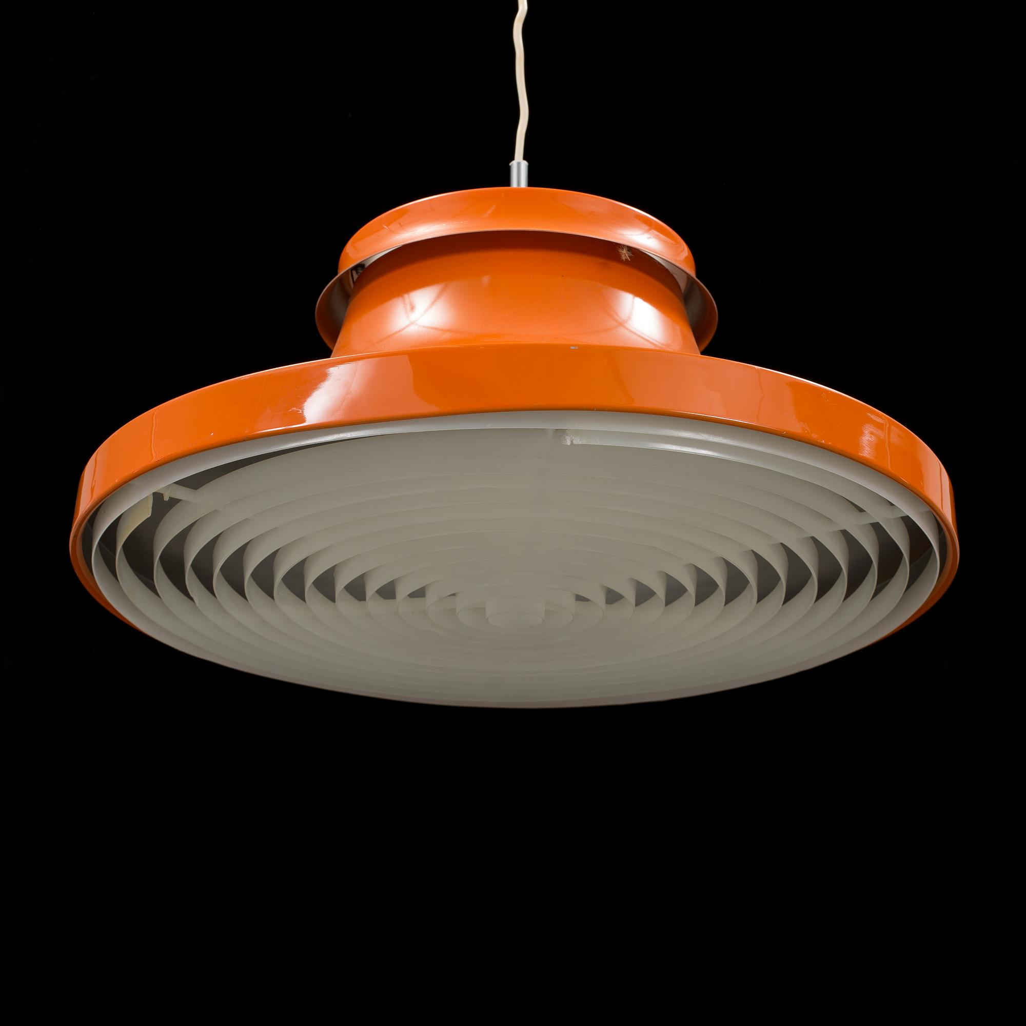 A ceiling lamp by Kjell Blomberg, Örsjö Belysning, 1970´s.