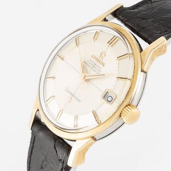 Omega, Constellation, Chronometer, "Pie-Pan", wristwatch, 34 mm.