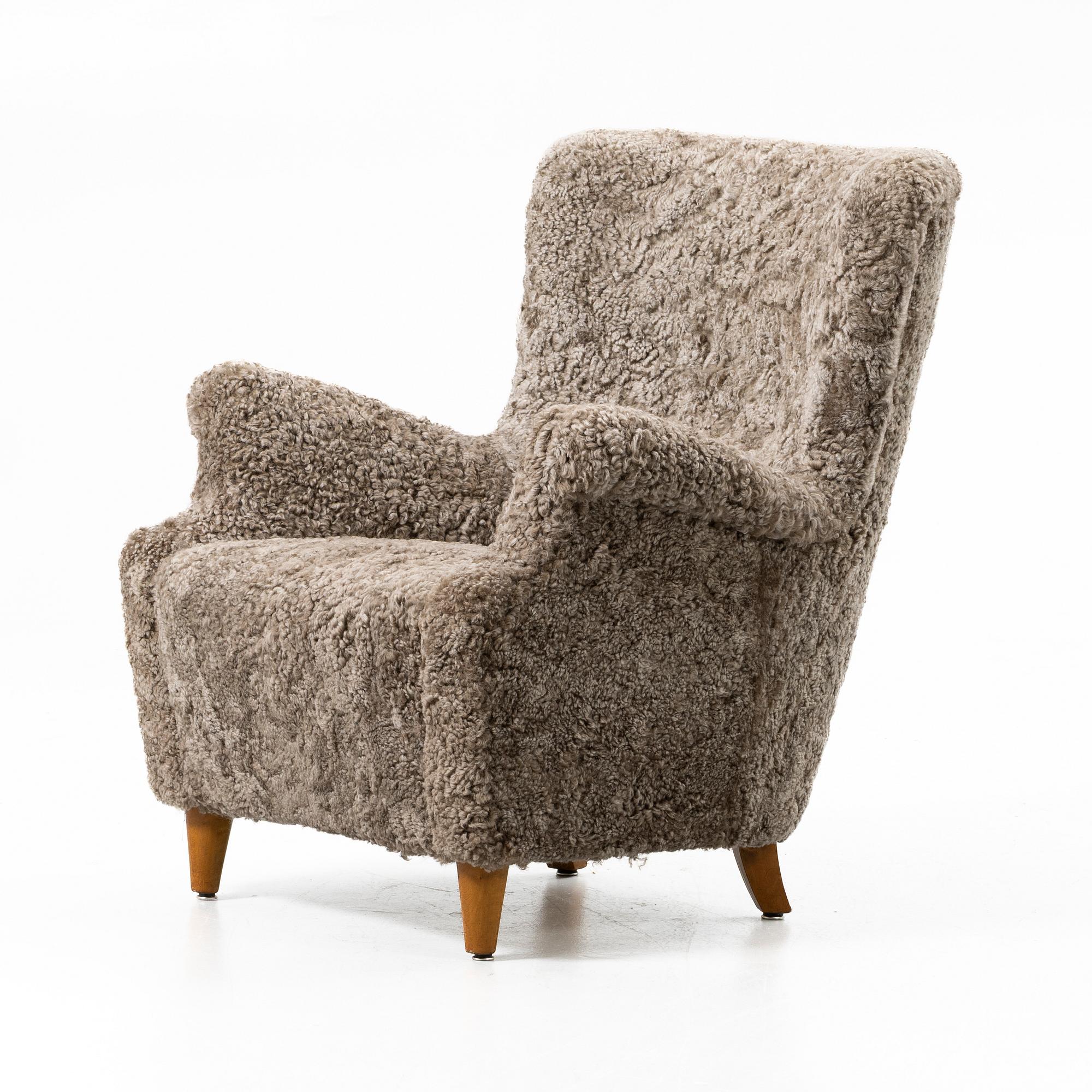 A Swedish Modern armchair, 1940s.