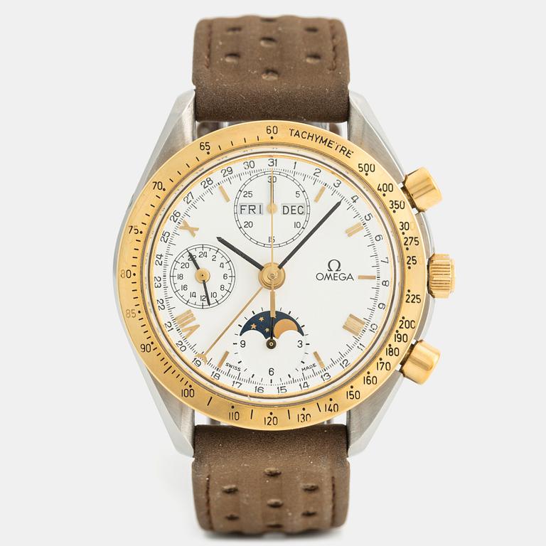 Omega, Speedmaster, Classic, "Triple Date Moonphase", kronograf, ca 1992.