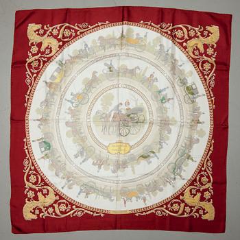 SCARF, "La Promenade de Longchamps", Hermès.