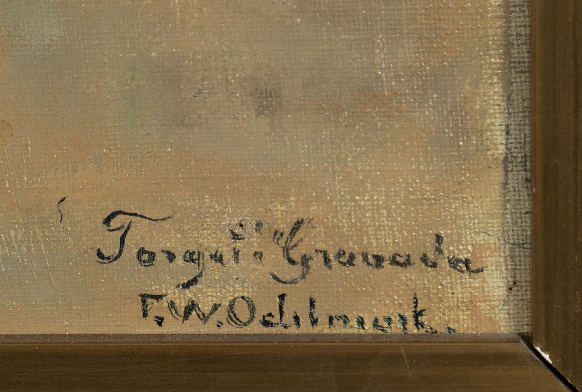 Frans Wilhelm Odelmark, "Torget i Granada".