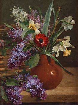 892. Clara Löfgren, Spring flowers.