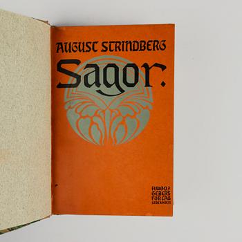 BOK, "Sagor" av August Strindberg, Stockholm 1903.