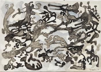 Tor Hörlin, "Skuggspel under ett gammalt päronträd".