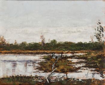 Helge Dahlman, "Syysmaisema".