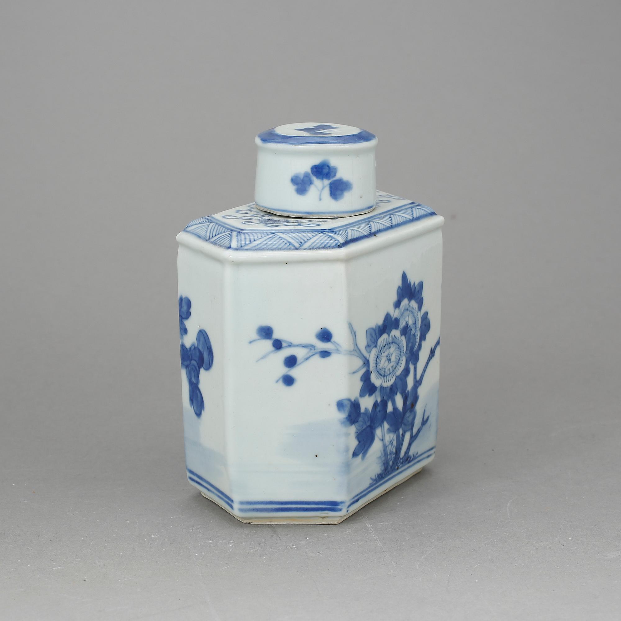 TEDOSA, porslin, Kina sent 1800-tal.