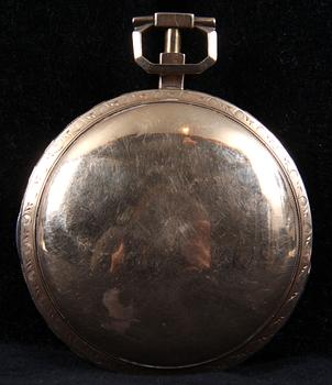 FICKUR, delvis 14K guld, Joseph Kanna, Wien, 1900-talets början.