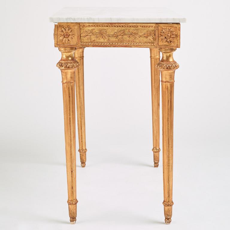 Konsolbord, Stockholmsarbete 1700-talets senare del, Gustavianskt.