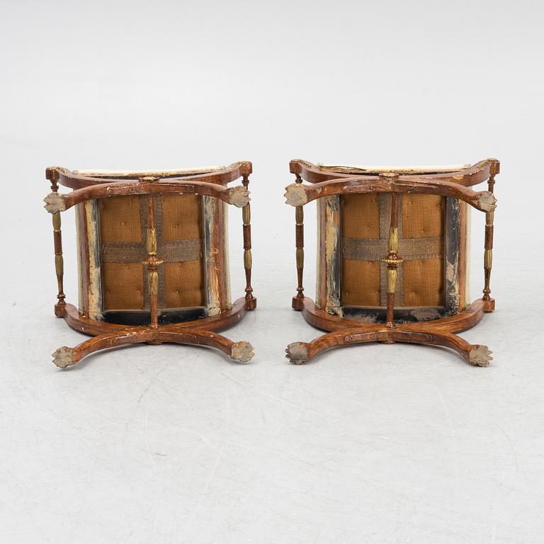 Banketter, ett par, Stockholmsarbeten, 1700-talets slut, Sengustavianska.