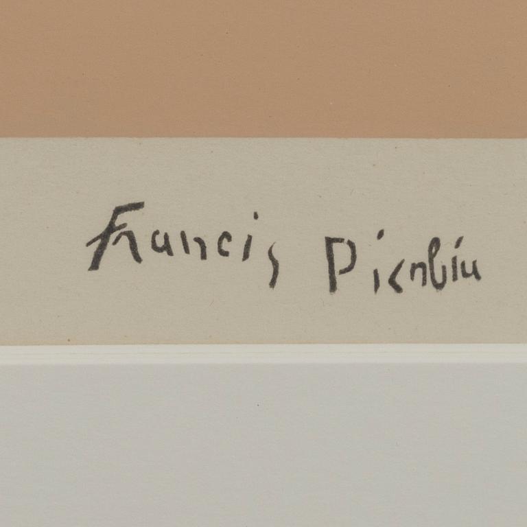 FRANCIS PICABIA, screenprint printed signature and numbered 205/300.