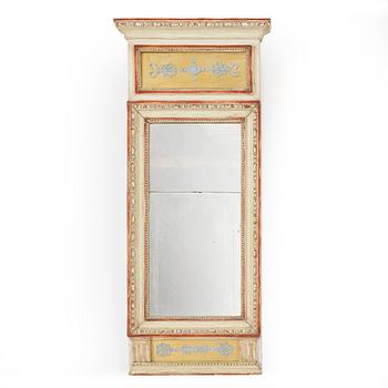 SPEGEL, sengustaviansk, omkring 1800.