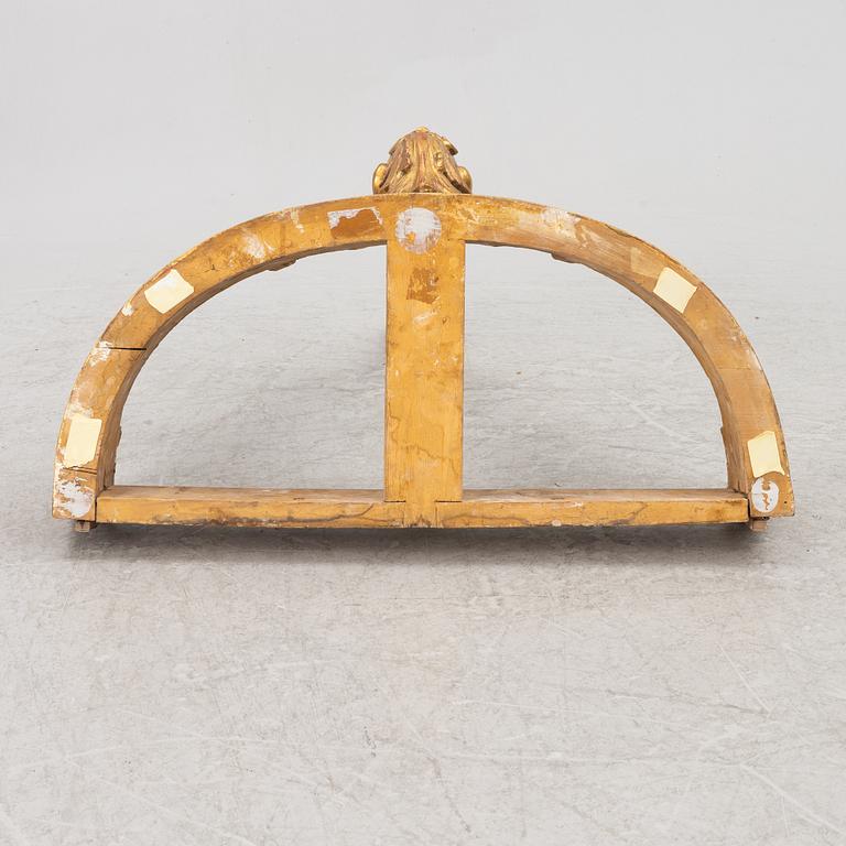 A Rococo style onsole table, circa 1900.
