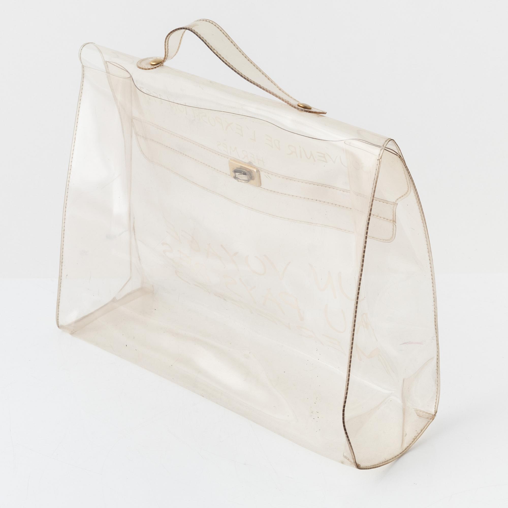 Hermes kelly plastic bag store