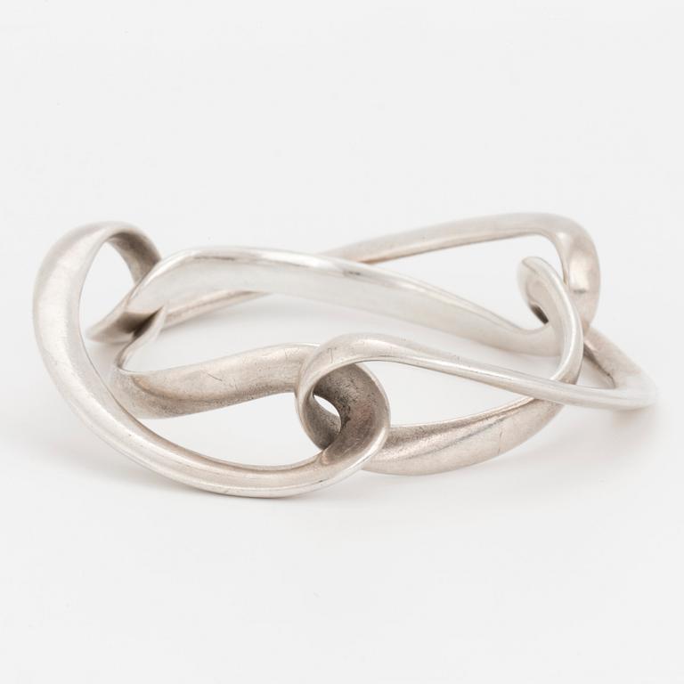 GEORG JENSEN, 'Infinity', armband, silver.