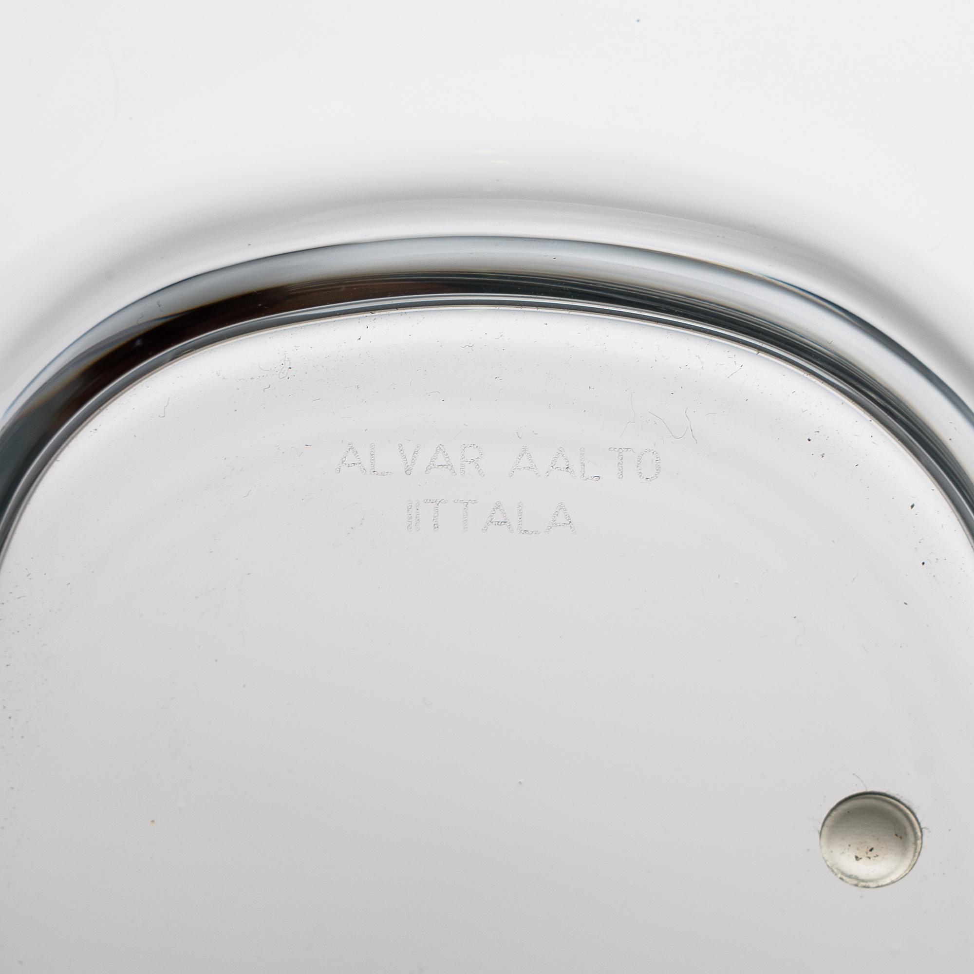 Alvar Aalto, a dish signed Alvar Aalto Iittala.
