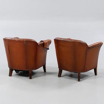 Early 20th century armchairs.