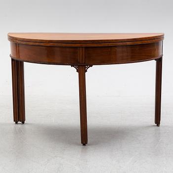 A late Gustavian table, circa 1800.