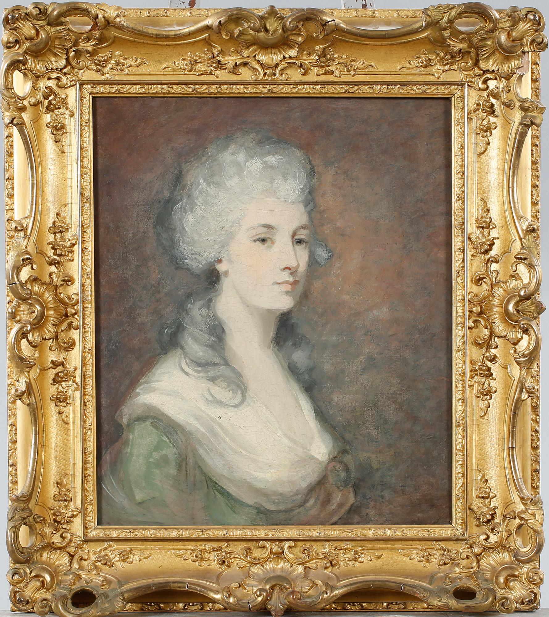 JOSHUA REYNOLDS, his school, oil on canvas.
