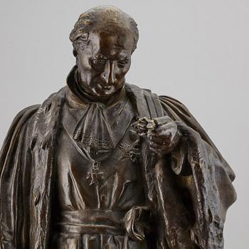 JEAN-FRANÇOIS LEGENDRE-HÉRAL, attributed to, sculpture, bronze, signed and dated 1843.