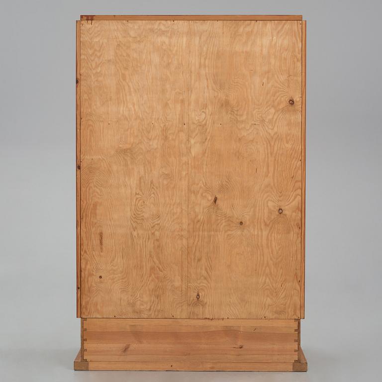 Axel Einar Hjorth, a "Lovö" stained pine cabinet, Nordiska Kompaniet, Sweden 1930s.