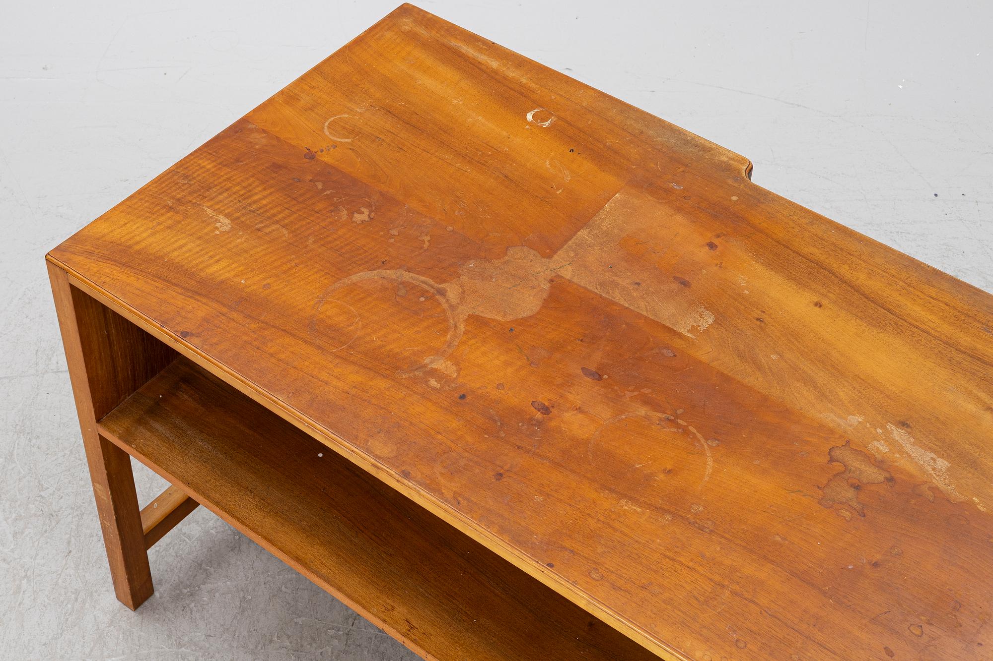 Josef Frank, a model '500/A' desk, Firma Svenskt Tenn, Sweden, before 1985.