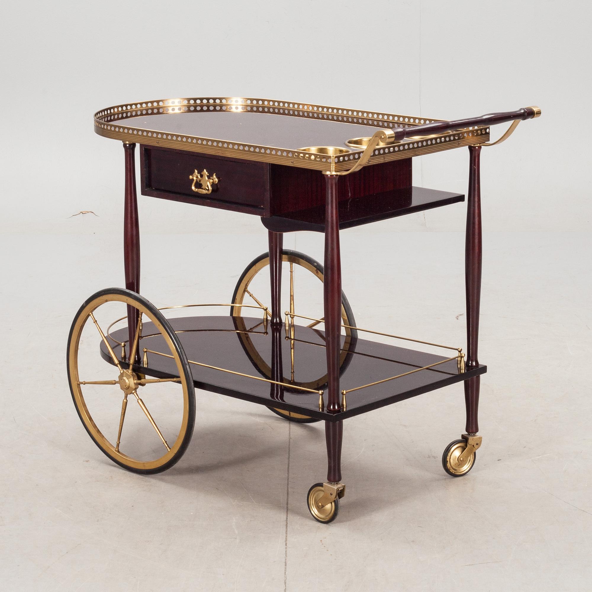 SERVERINGSVAGN, engelsk stil, 1900-tal.