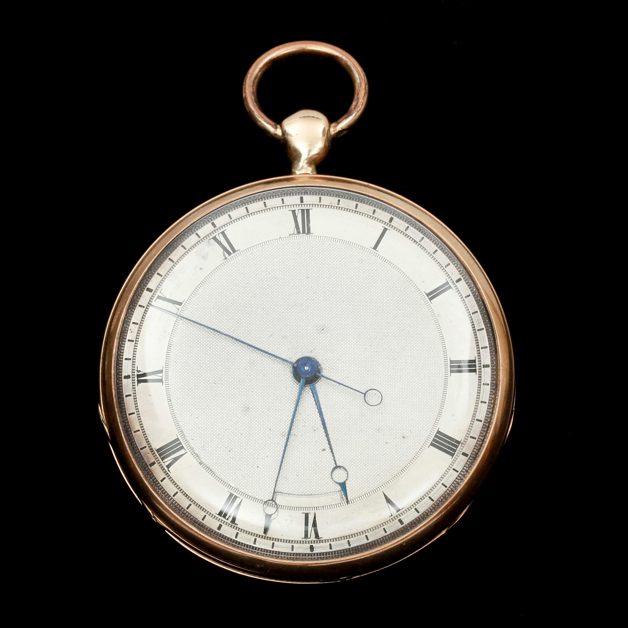 HERRFICKUR, 18k guld, Frankrike, 1700-talets senare del.