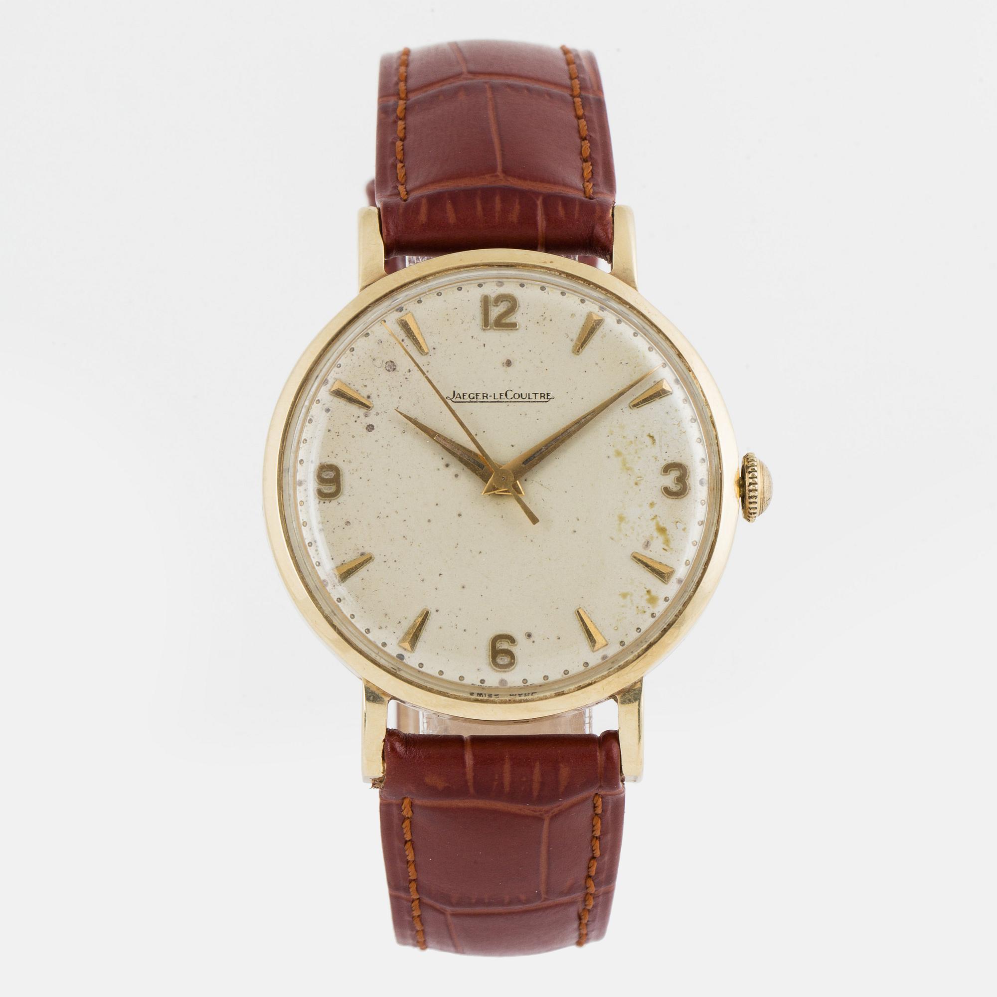 JAEGER LE COULTRE, wristwatch, 35 mm.