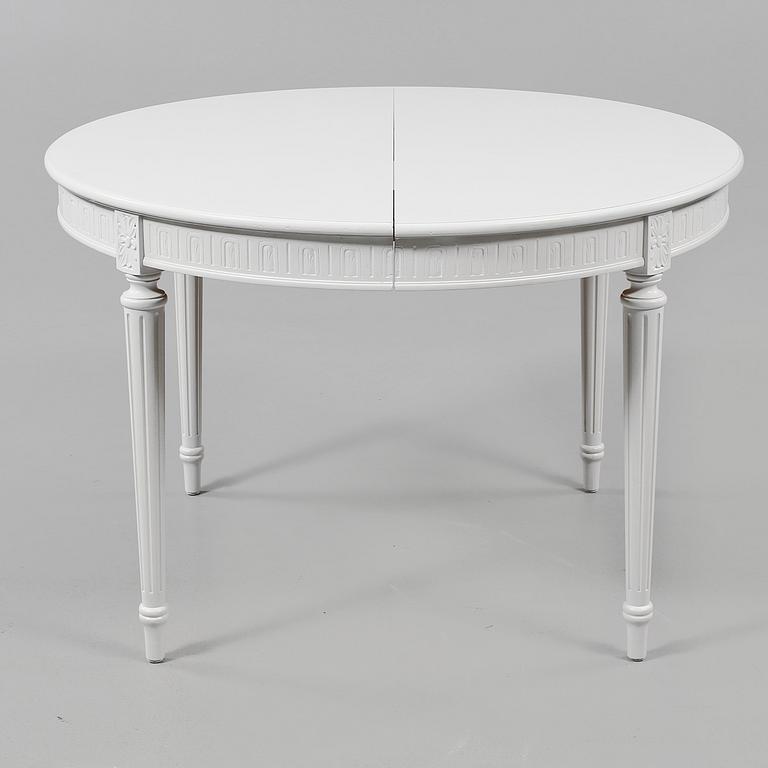 MATSALSGRUPP, 13 delar, gustaviansk stil, 1900-talets andra hälft.