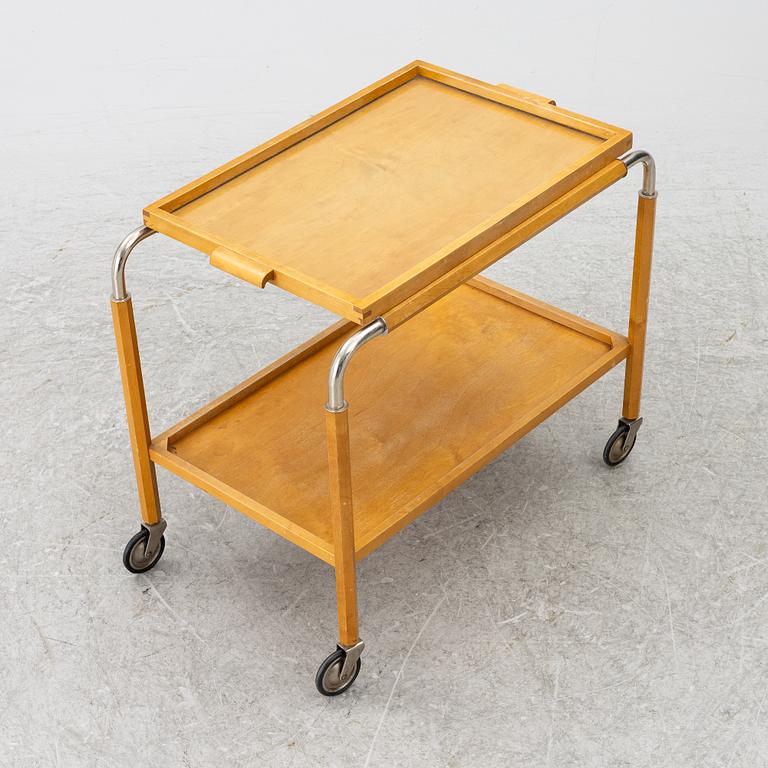 Serveringsvagn, funkis, 1930-tal.