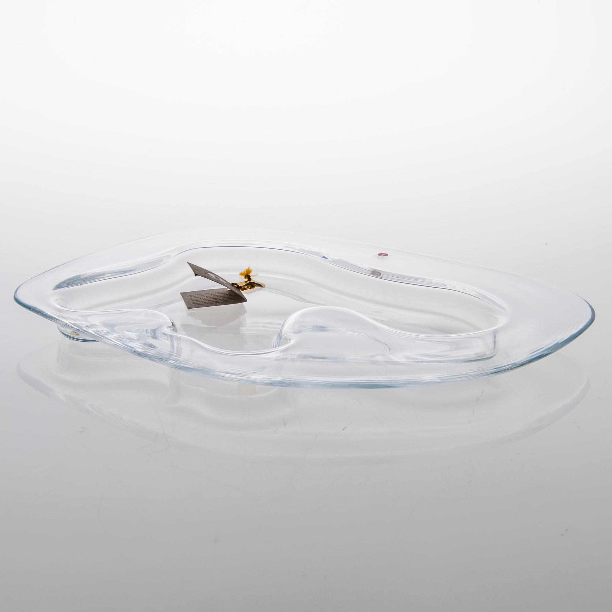 ALVAR AALTO, JUHLAVUOSIVATI, lasia, signeerattu ja numeroitu "Alvar Aalto 100 1998 Iittala 432/1998".