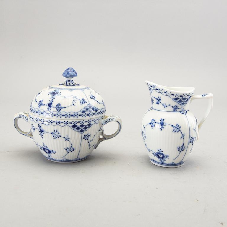 A 35 pcs Musselmalet Royal Copenhagen porcelain service.