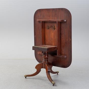 FÄLLBORD, s.k. breakfast table, 1800-tal.