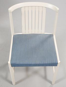 TOALETTBORD, "Birgitta", Carl Malmsten, Bodafors, samt STOL, omkring 1900-talets mitt.