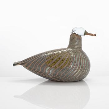 Oiva Toikka, glasfågel, signerad Oiva Toikka Nuutajärvi Notsjö, 83/1000.