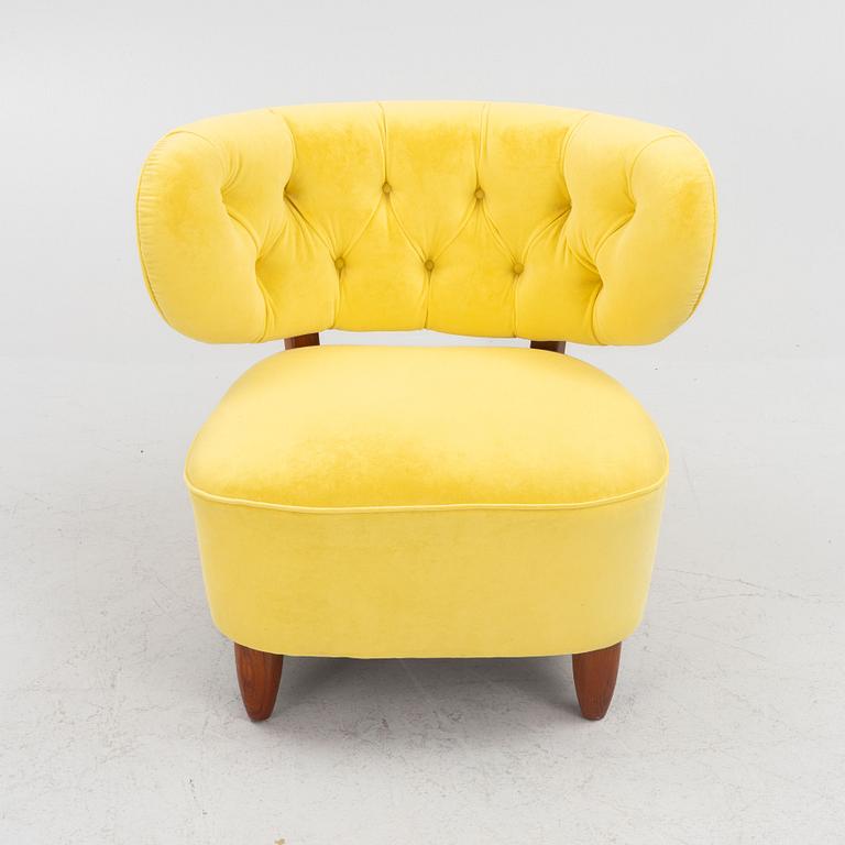 Otto Schulz, attributed to. An armchair, Swedish Modern, mid-20th Century.