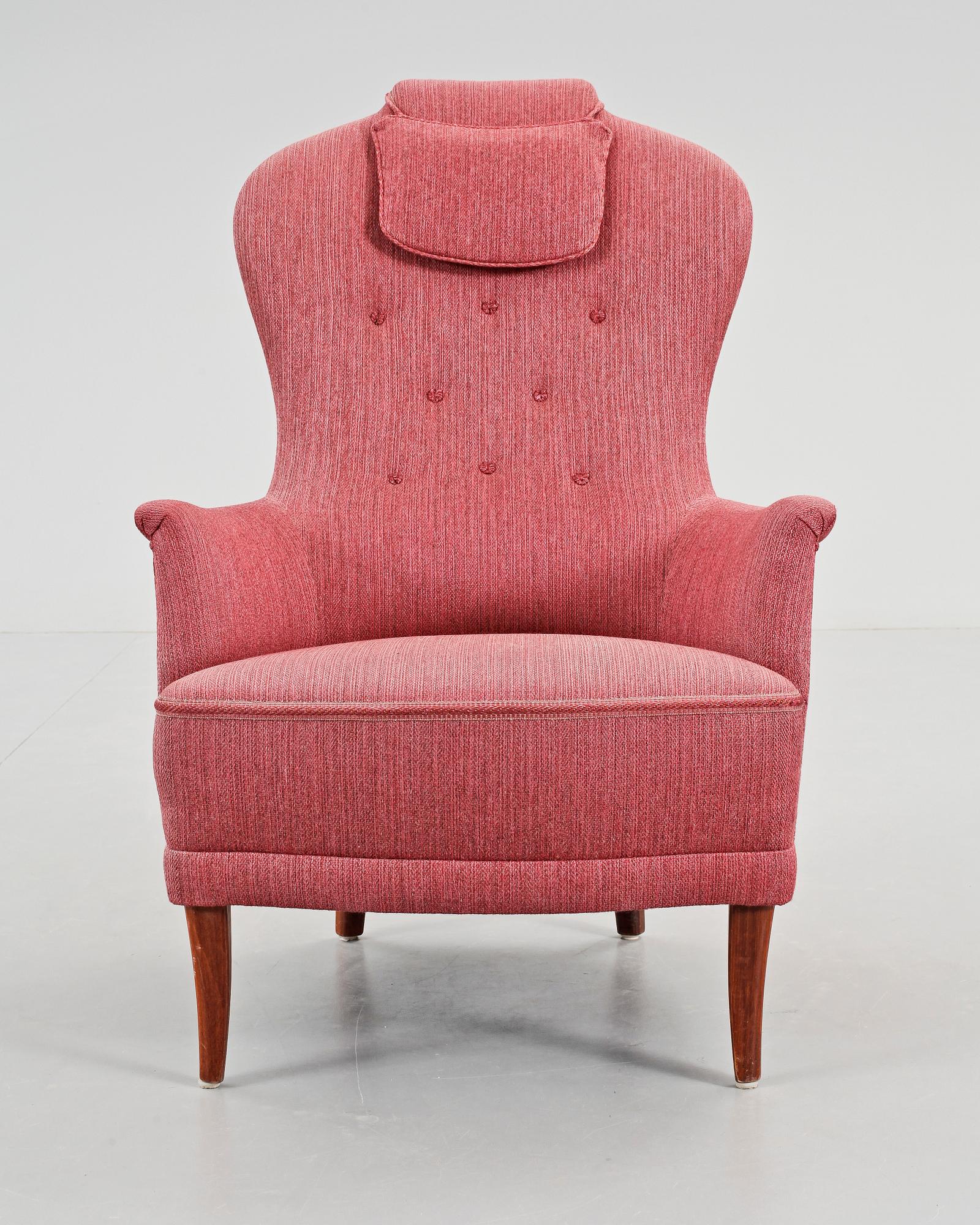 FÅTÖLJ, "Farmor", Carl Malmsten.