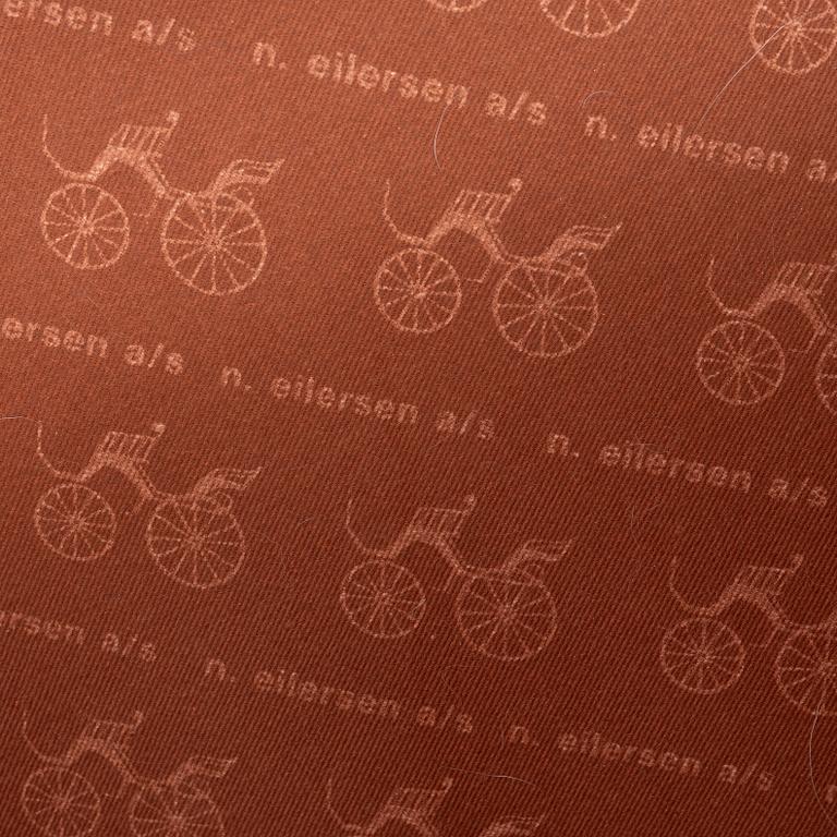 Sofa and footstool, Eilersen, Denmark late 20th Century.