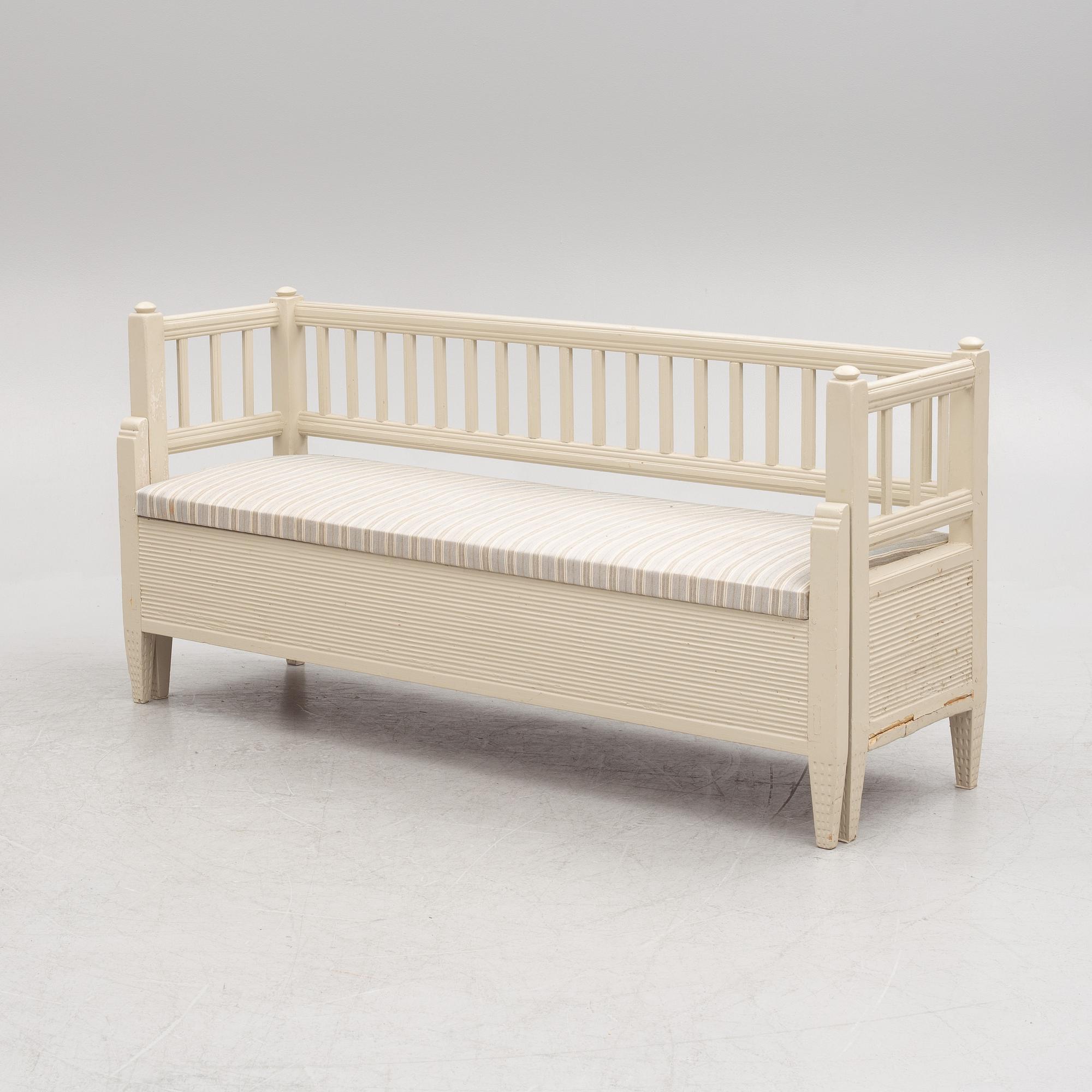 Sofa, Gustavian style, 18th/19th century.