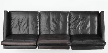 Poul Kjaerholm, a model PK31 sofa, Fritz Hansen, Denmark 2007.