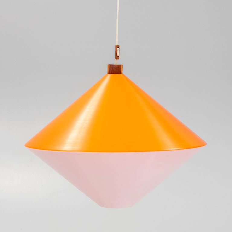 Uno & Östen Kristiansson, a ceiling lamp, Luxus, Vittsjö, 1960's/70's.