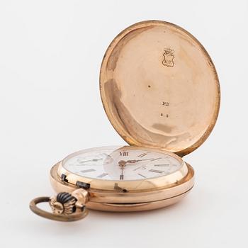 PATECK, Genève, pocket watch, savonette, 54 mm.