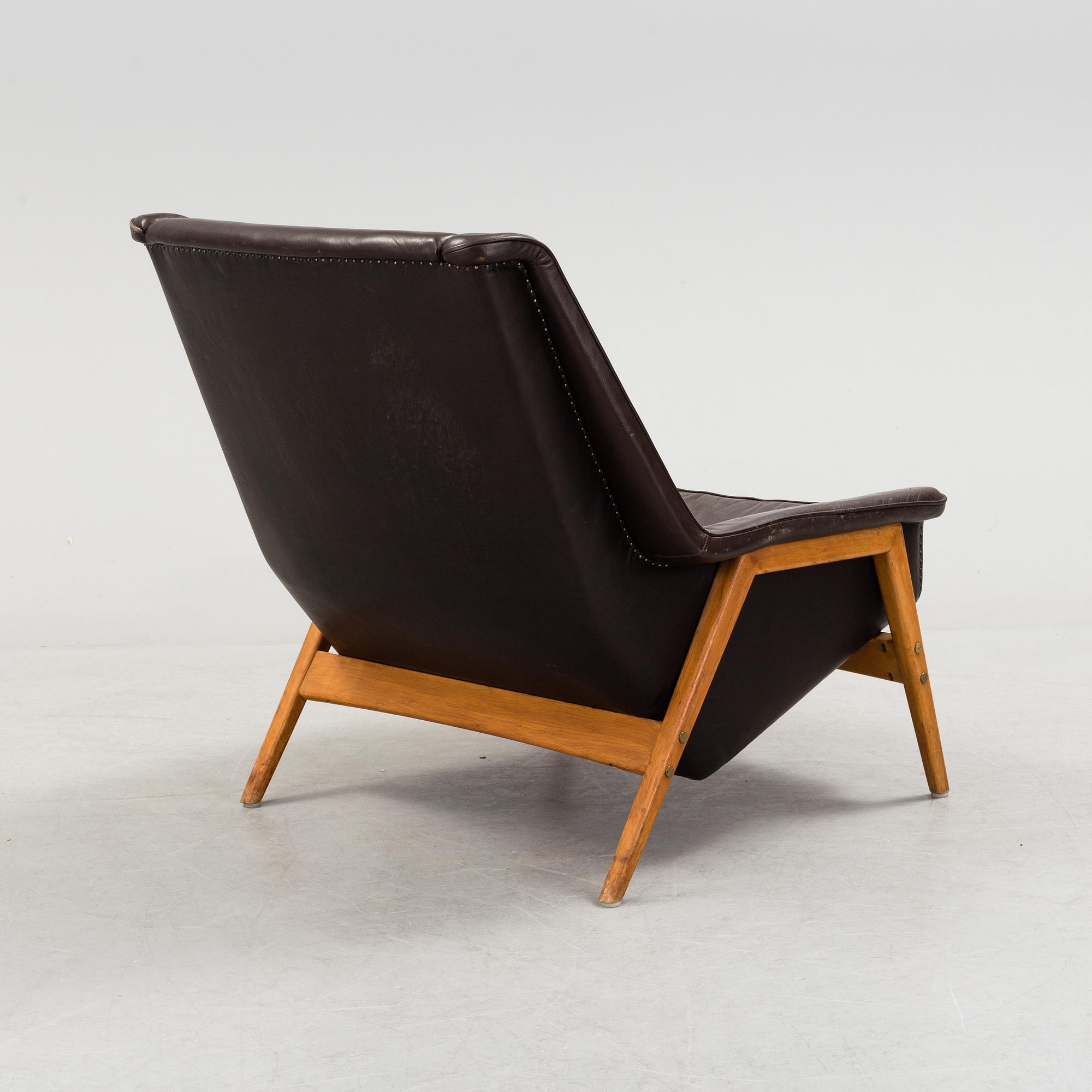 FOLKE OHLSSON, fåtölj, "Profil", Bra bohag, Dux Ljungs Industrier, 1960-tal.