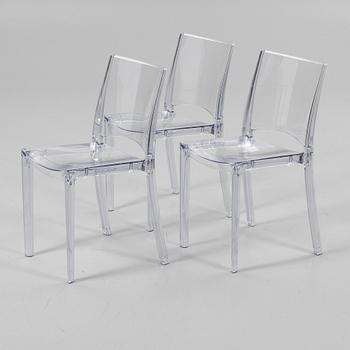 Chairs, 3 pcs, B-Side by Grandsoleil, 2000s.